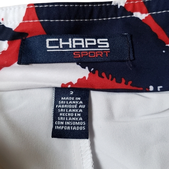 Chaps Sport Floral Athletic Skort - Picture 6 of 6